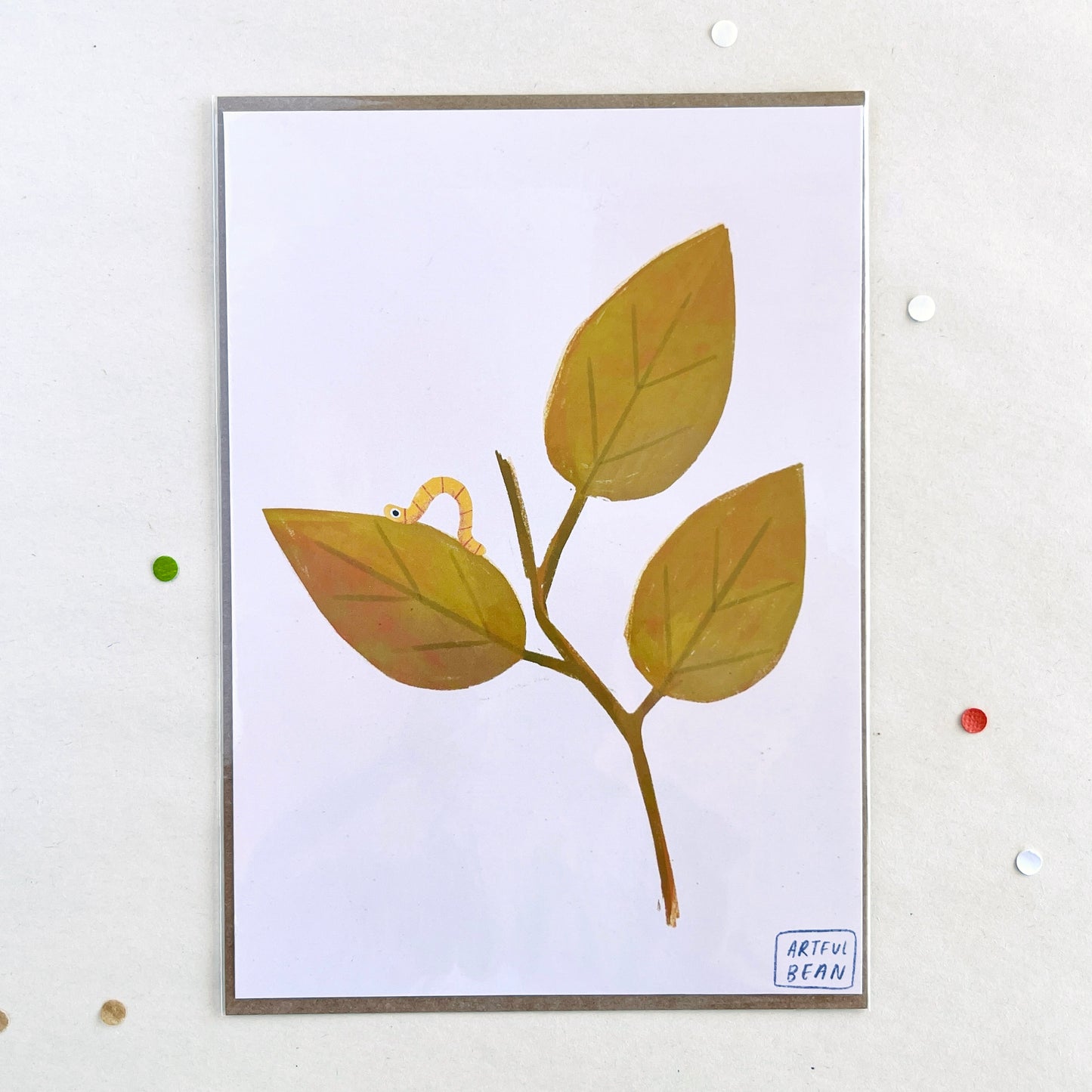 big leaf / little worm