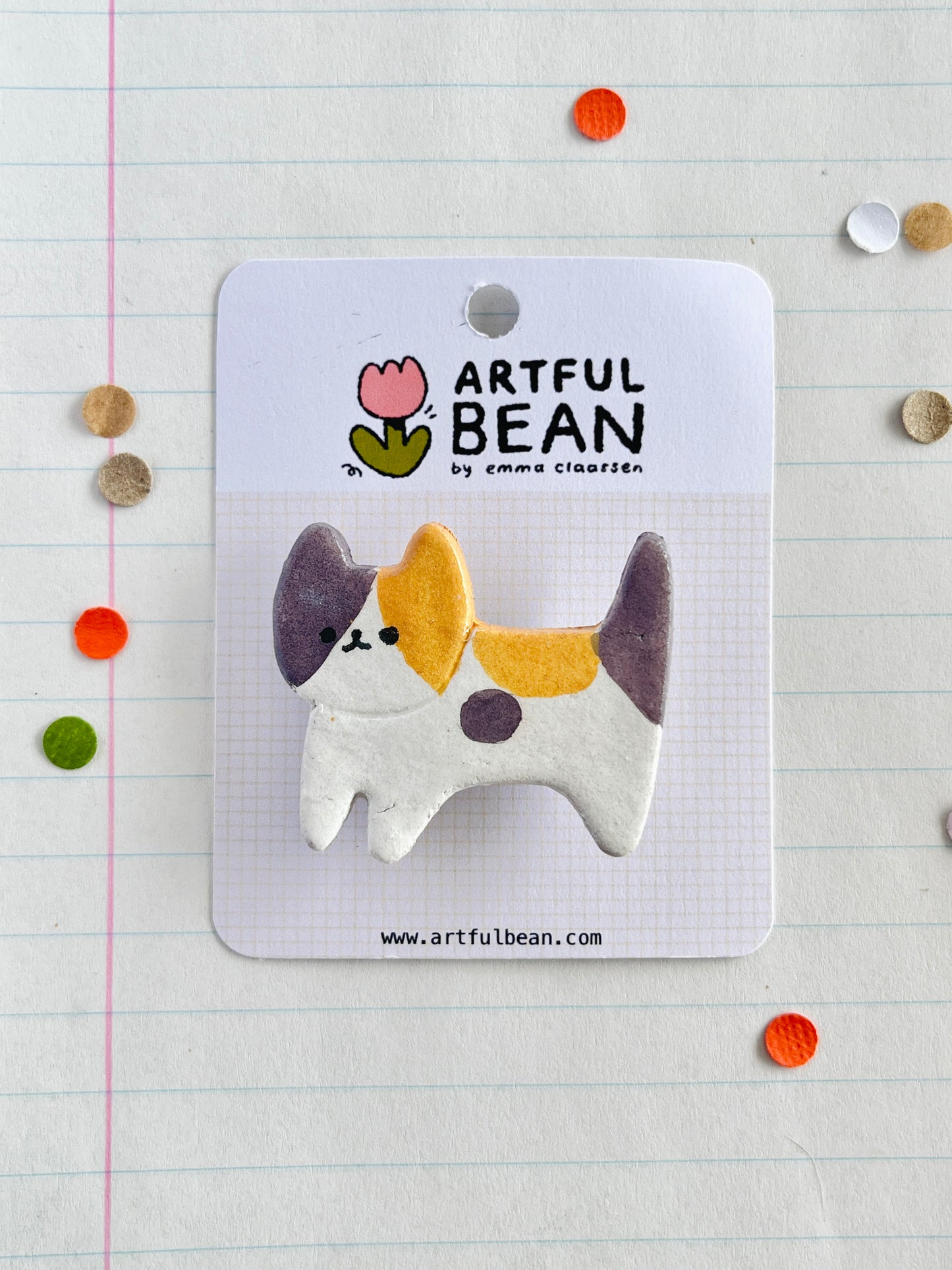 cat pin (full body)