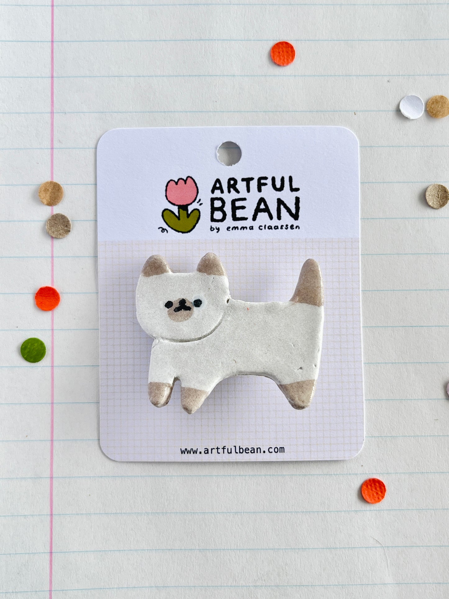 cat pin (full body)