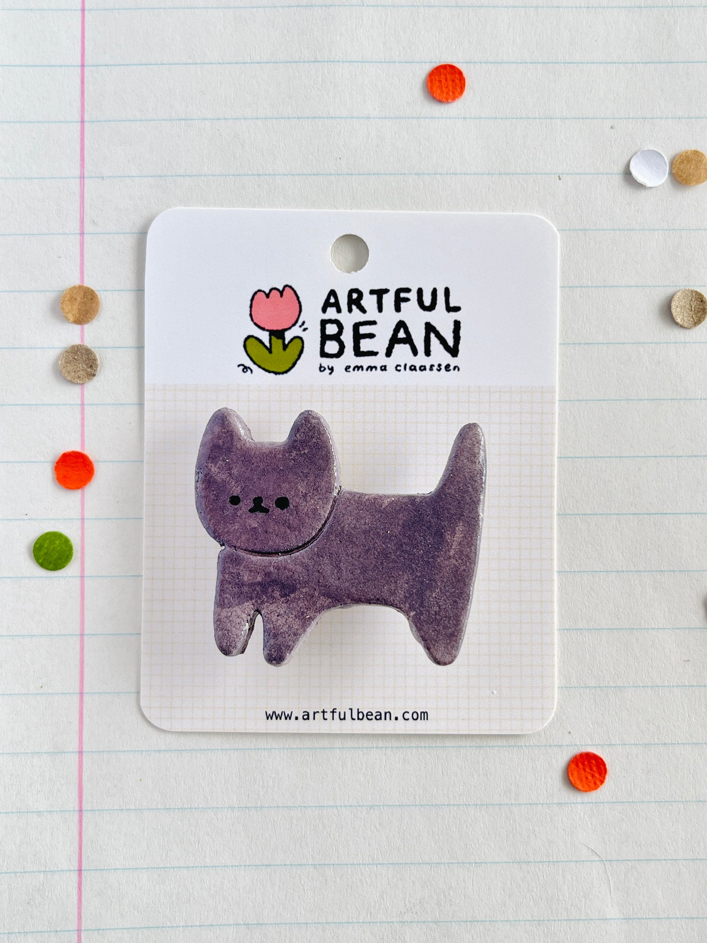 cat pin (full body)