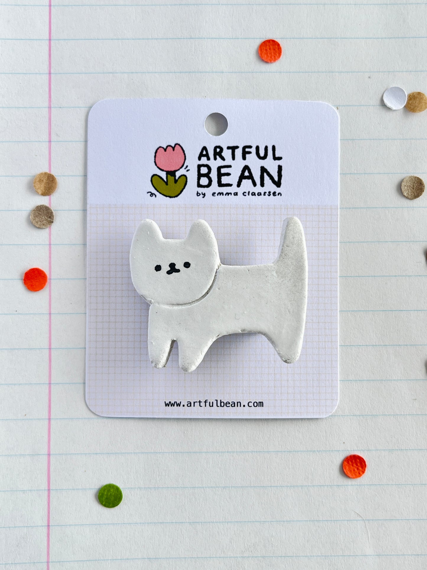 cat pin (full body)