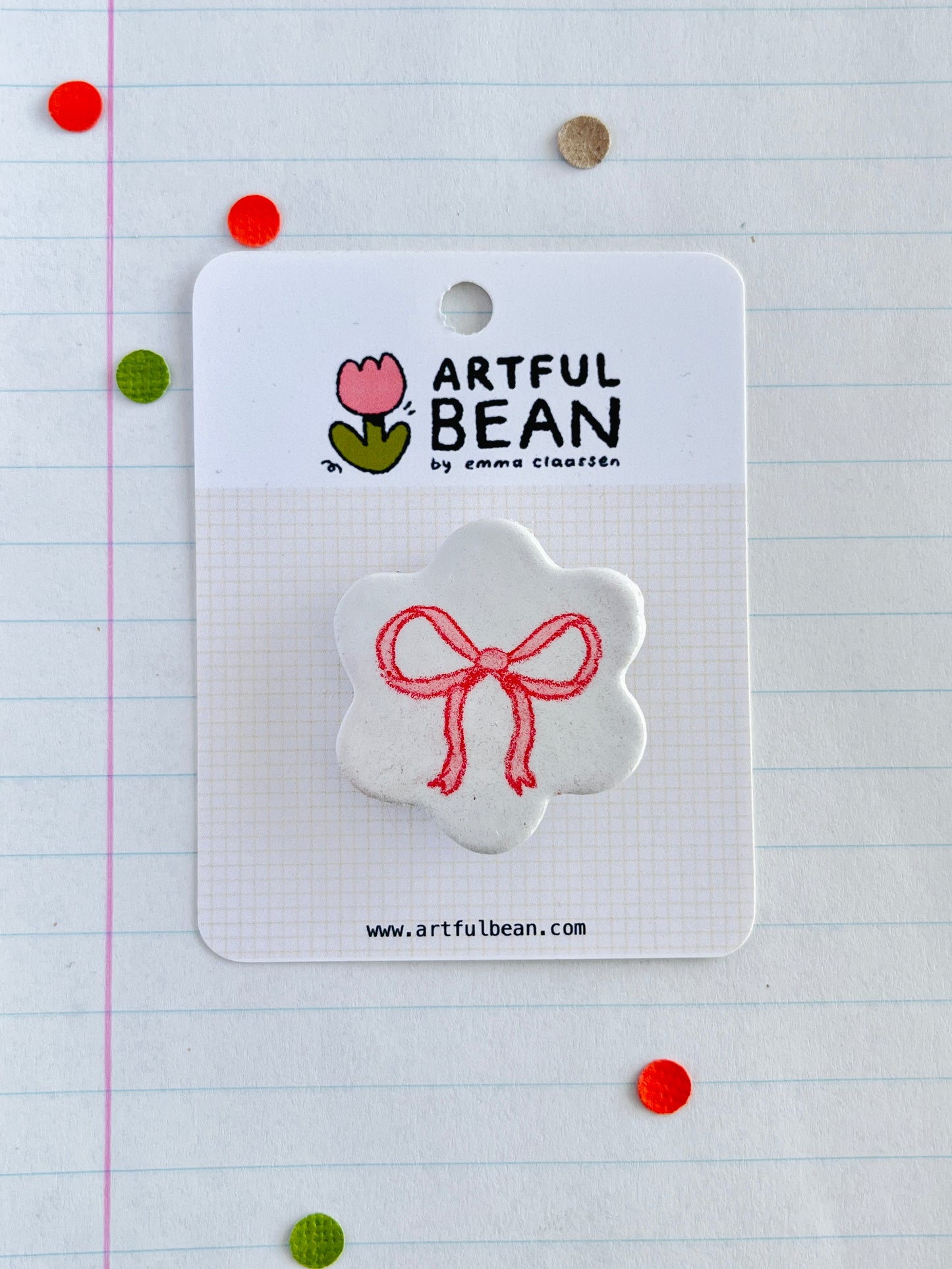 flower shaped pin