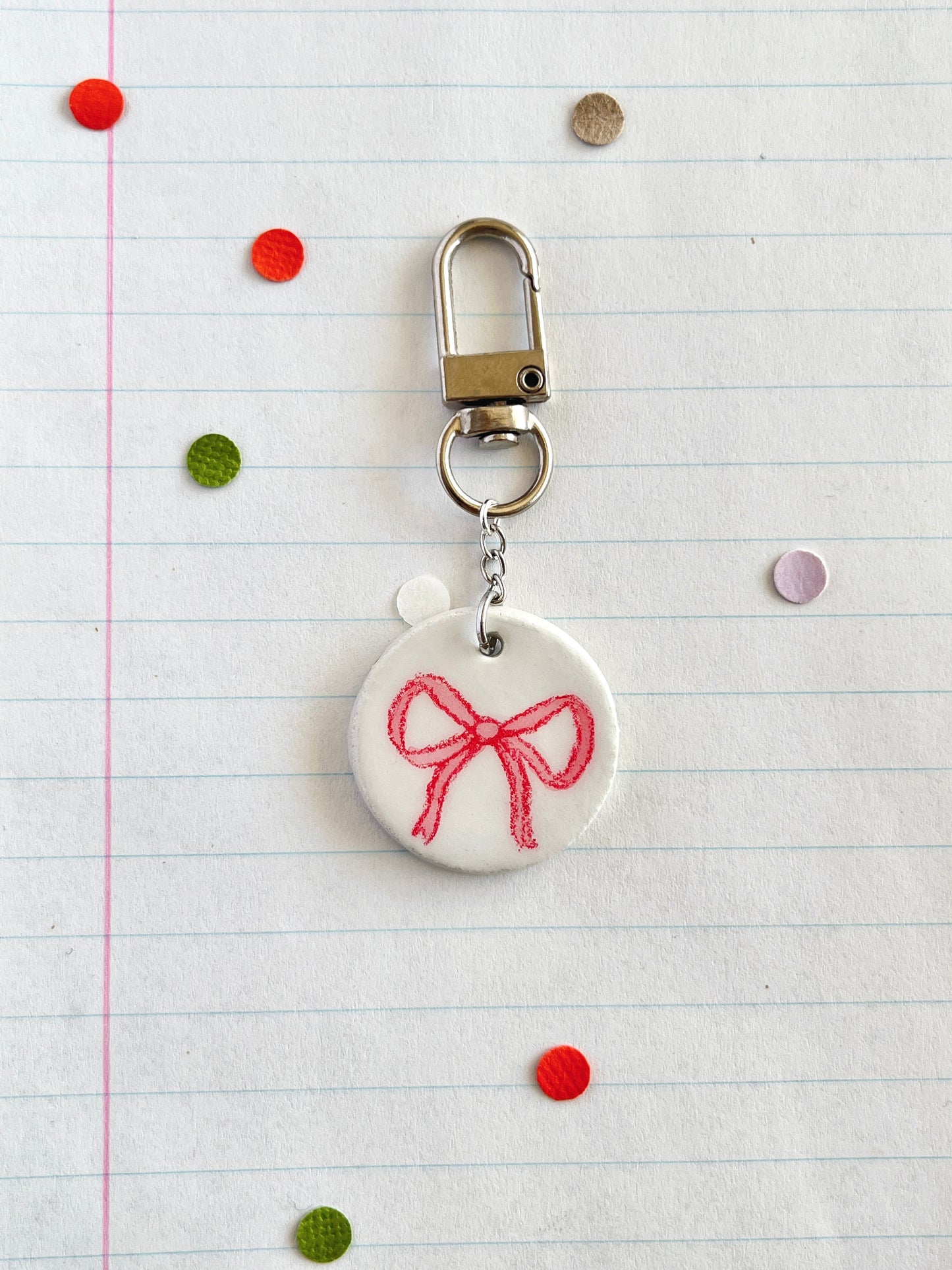round keychain