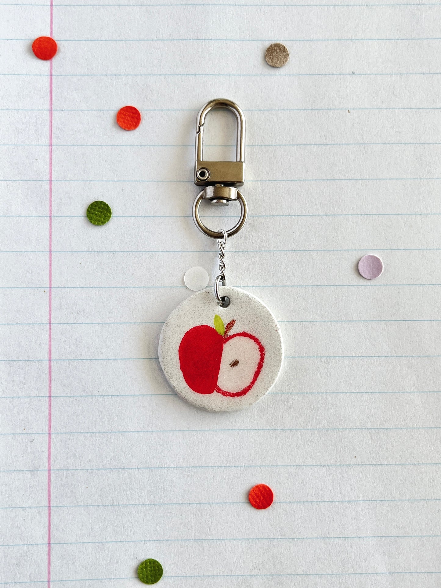 round keychain