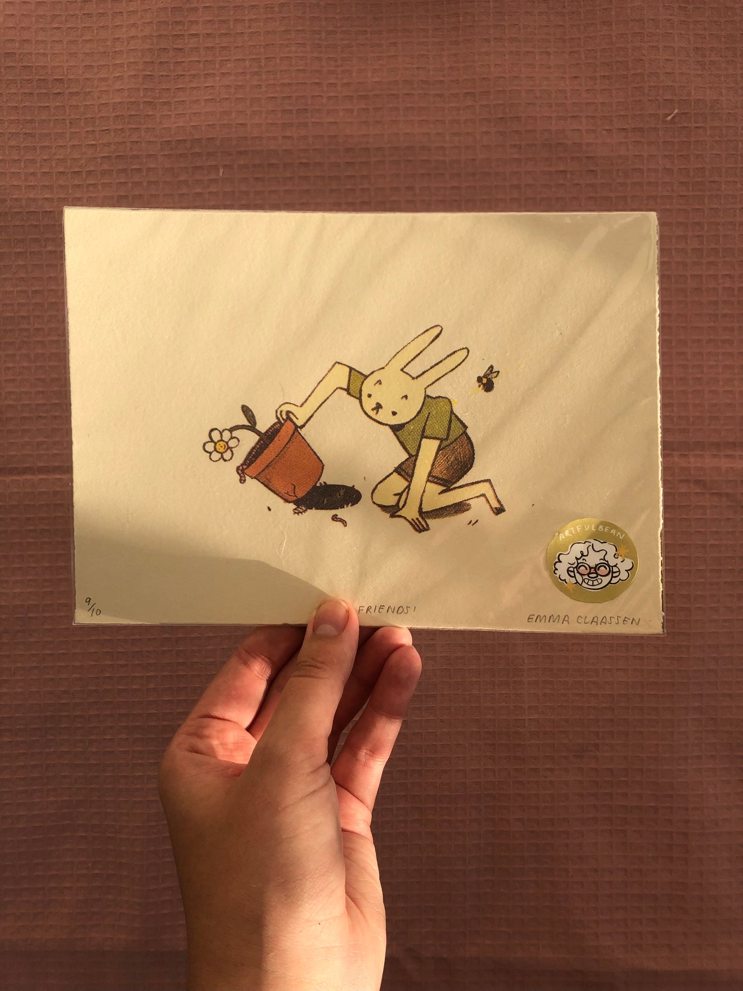 bug friends screen print
