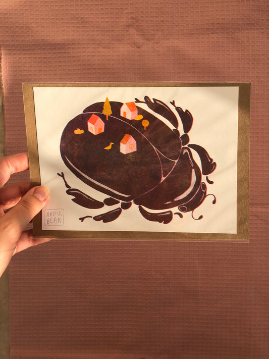 bug town riso print