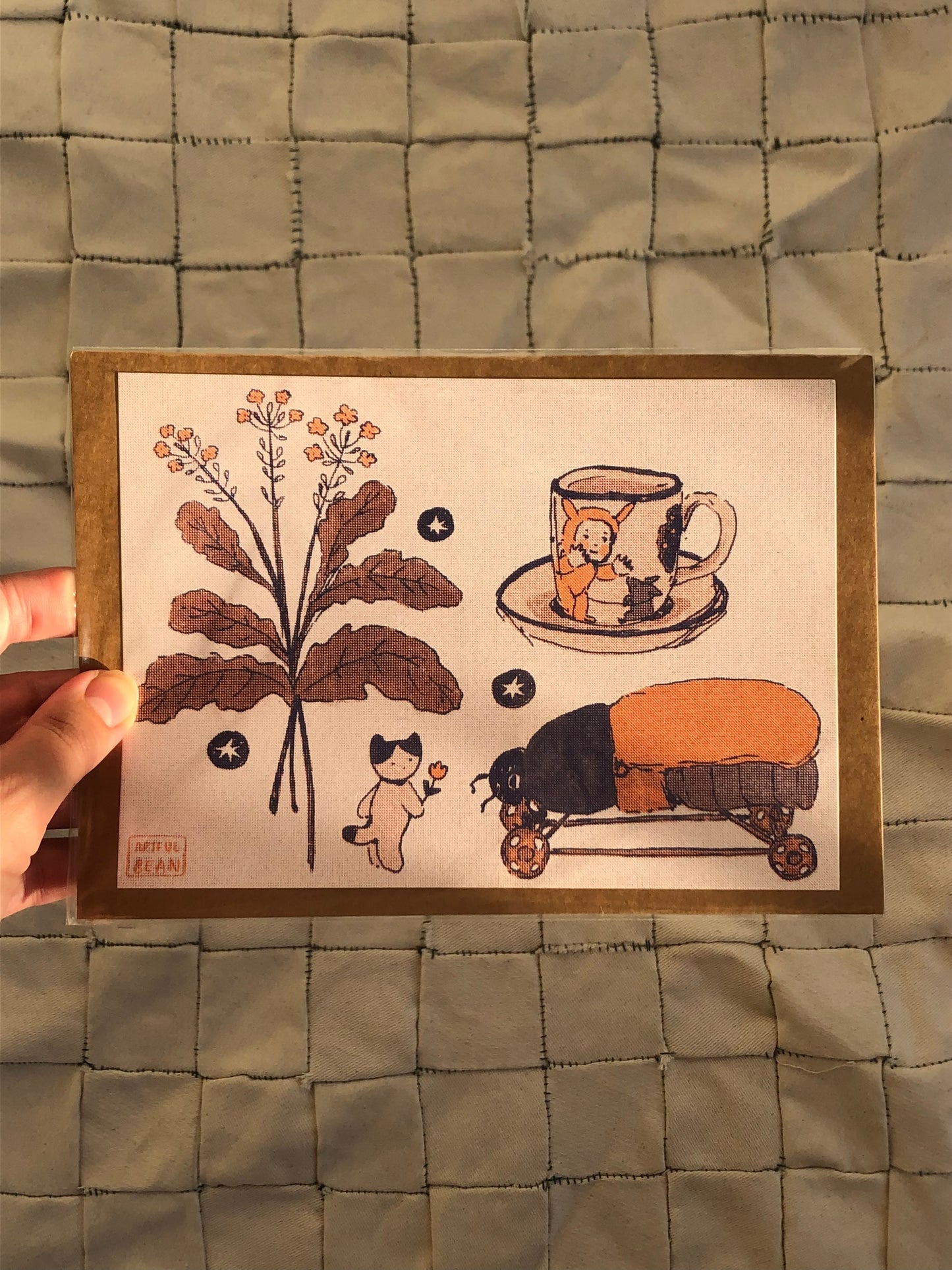 trinkets riso print
