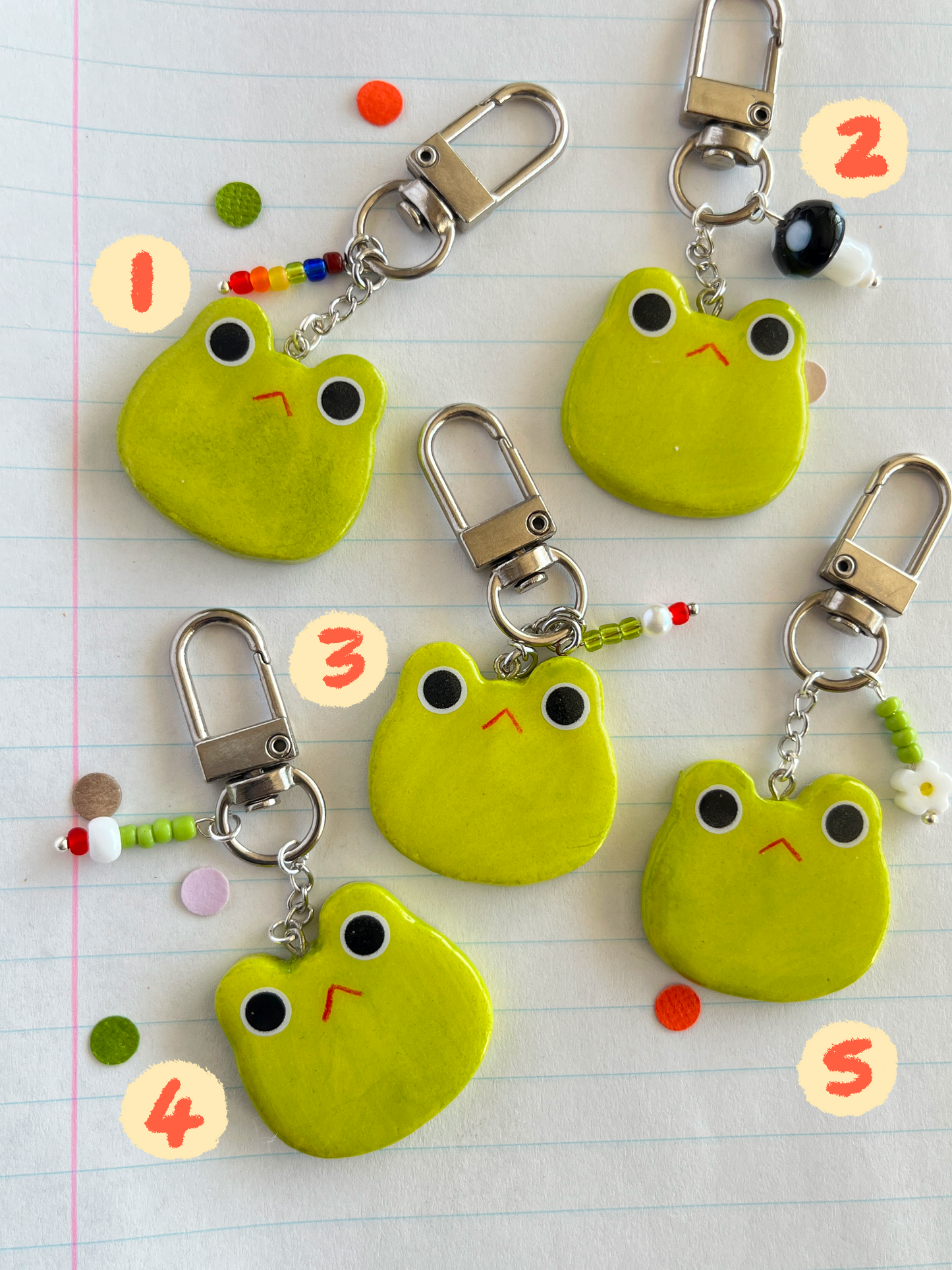 frog keychain