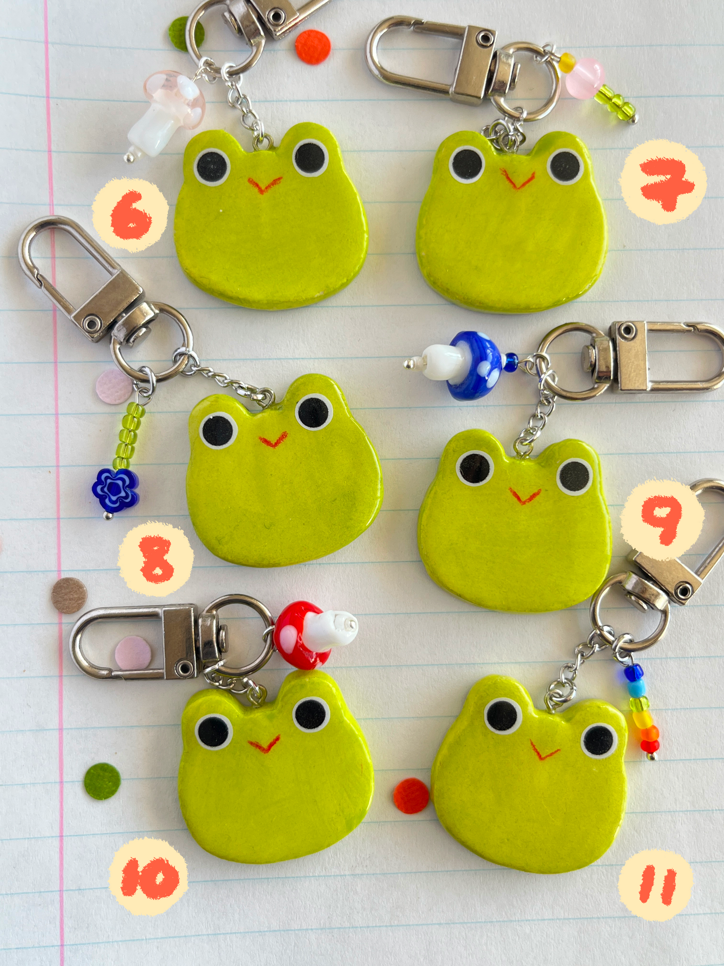 frog keychain
