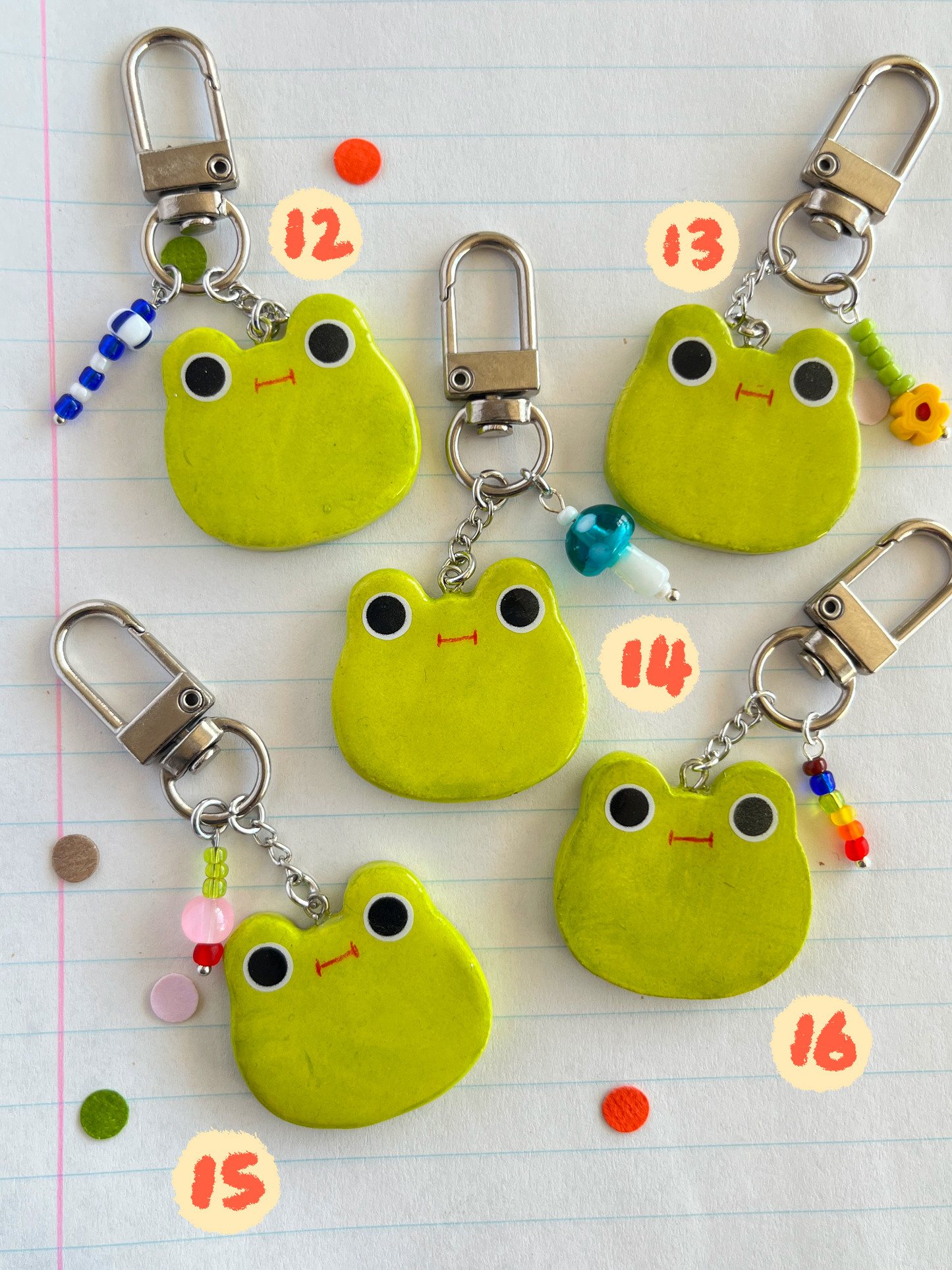frog keychain