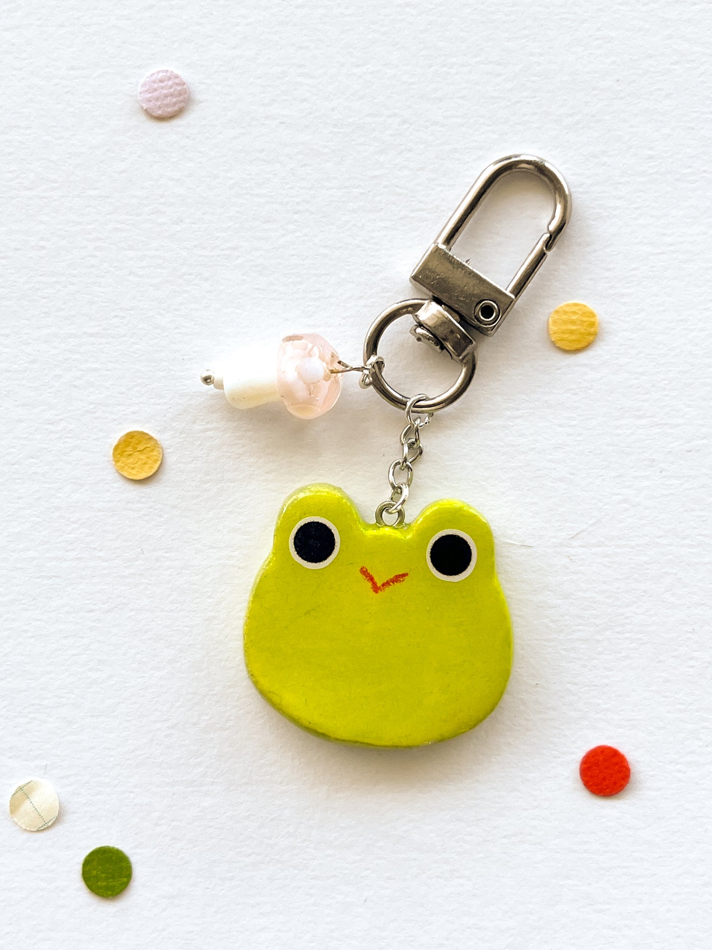 frog bag charm