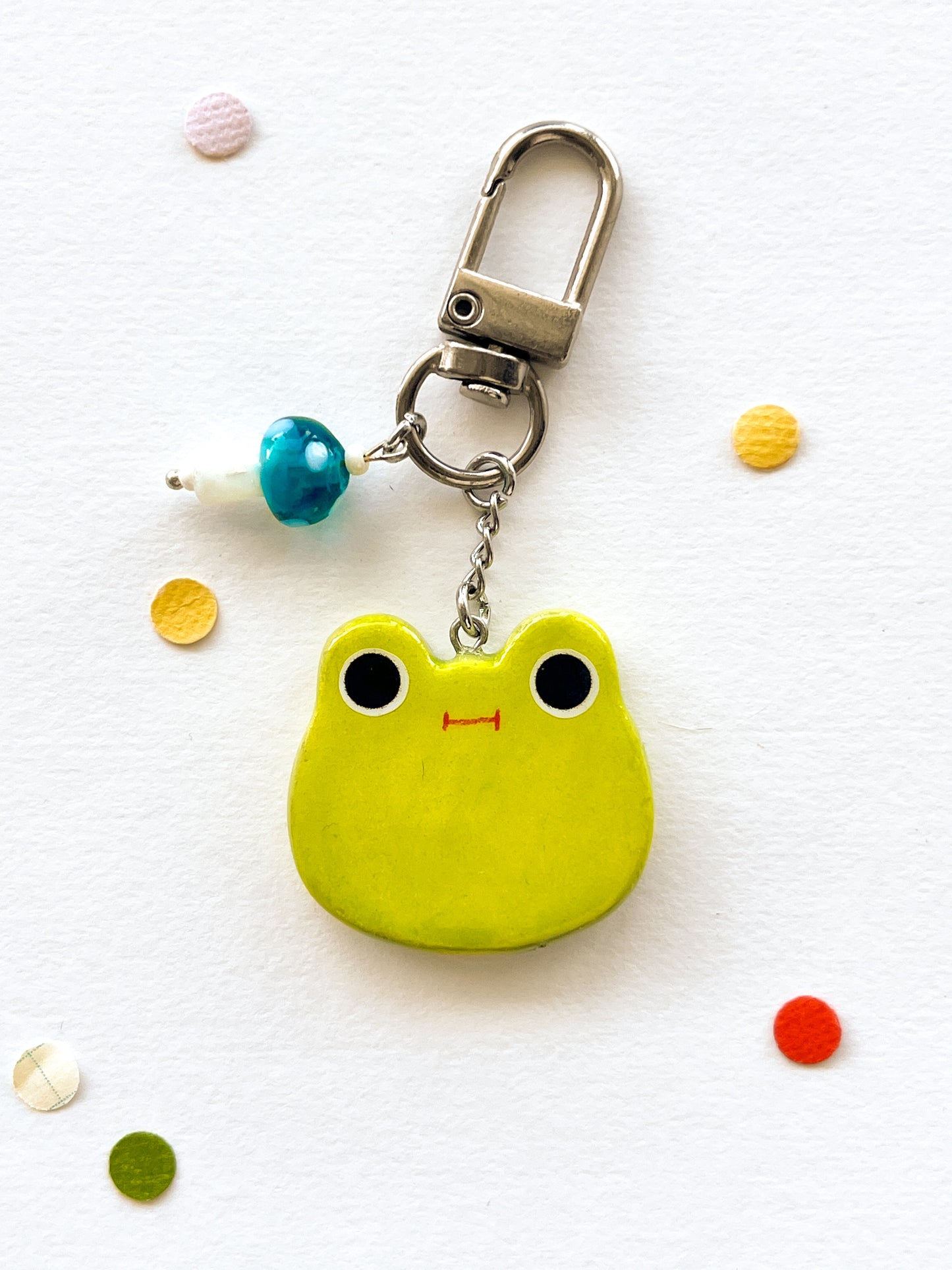 frog bag charm