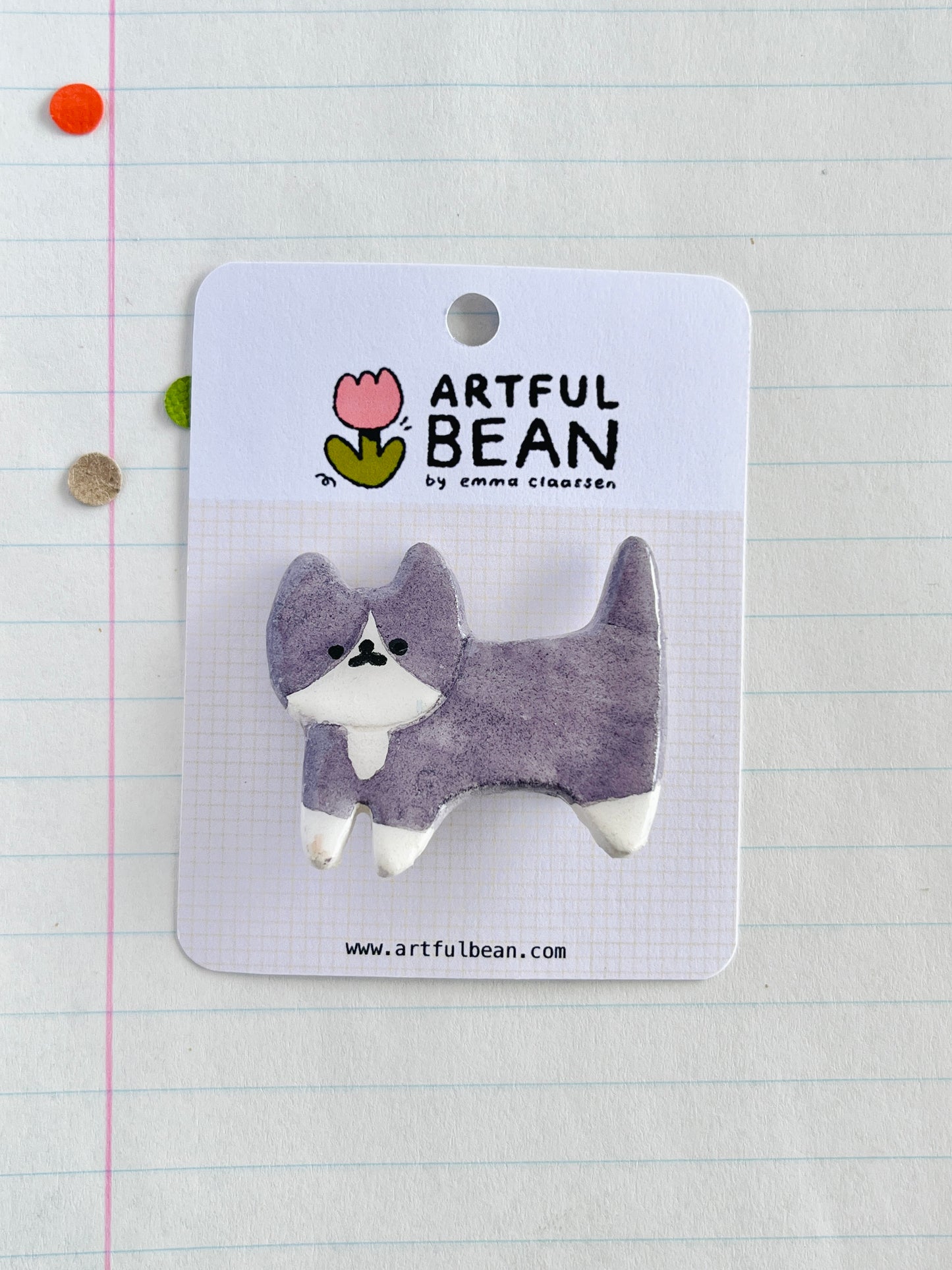 cat pin (full body)