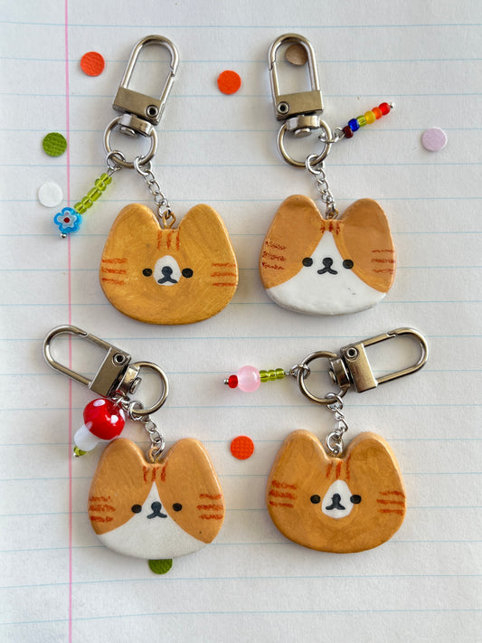 cat keychain