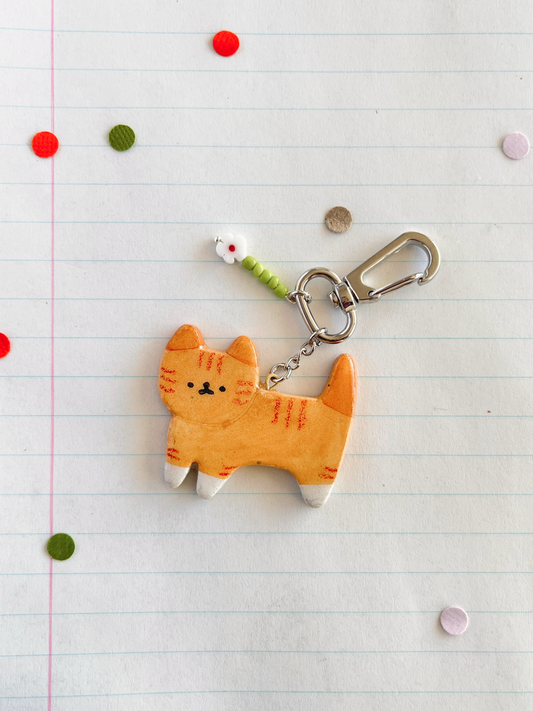 cat keychain (full body)