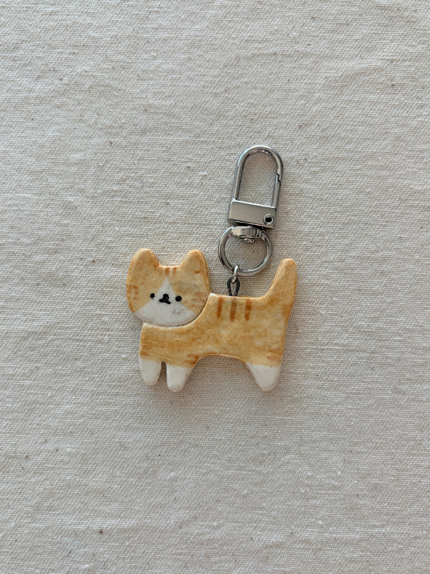 cat bag charm (flawed)