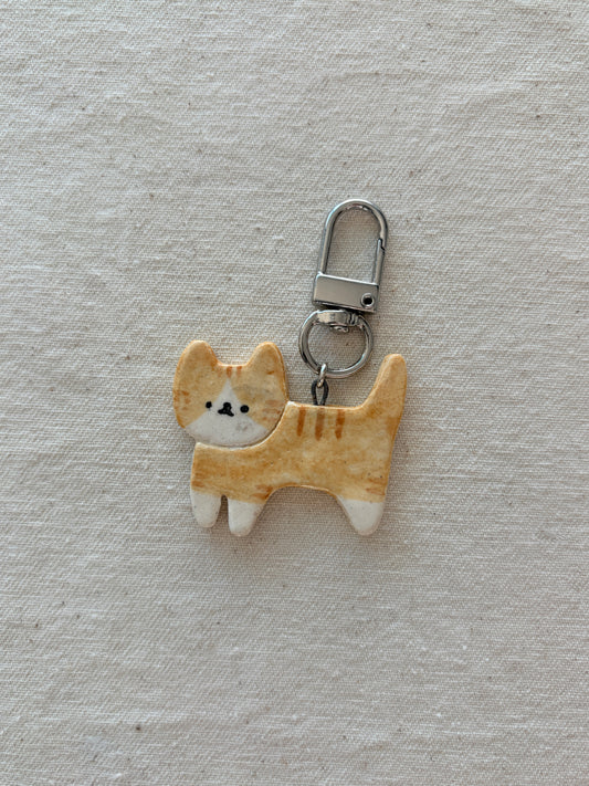 cat bag charm (flawed)