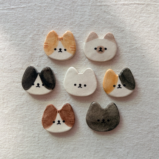 cat face magnet